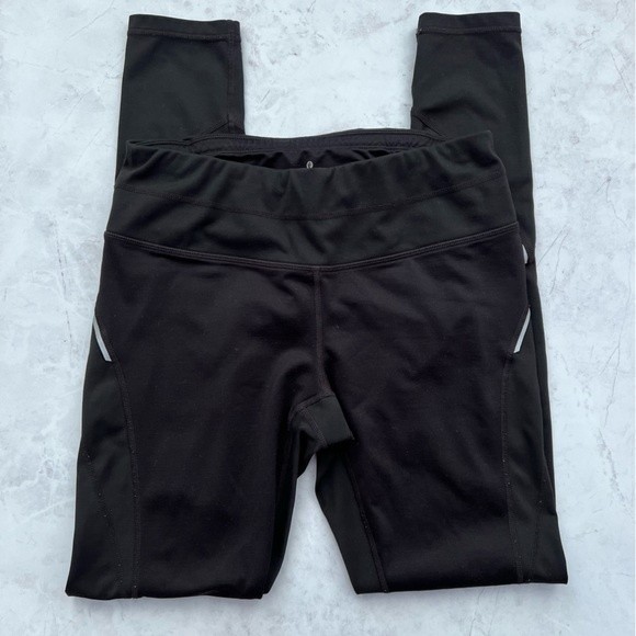 Athleta Powder Peak Black Leggings Small - Picture 2 of 15